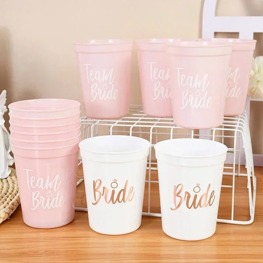 Team Bride Bachelorette Party Cups