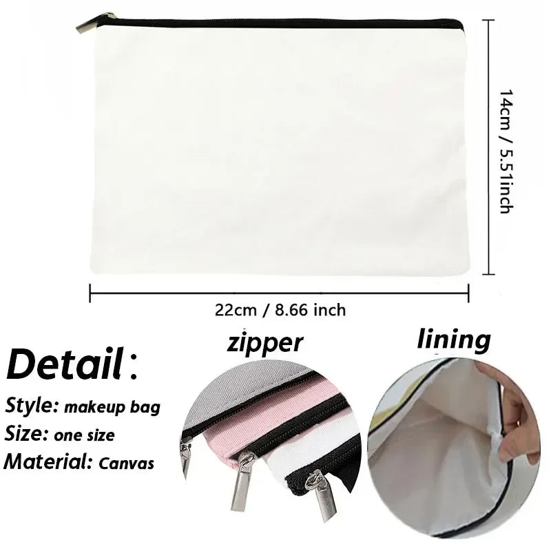 Personalised Initial Floral Makeup Pouch