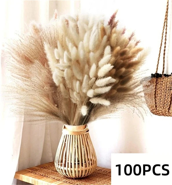 Natural Dried Pampas Grass Wedding Decor Bundle
