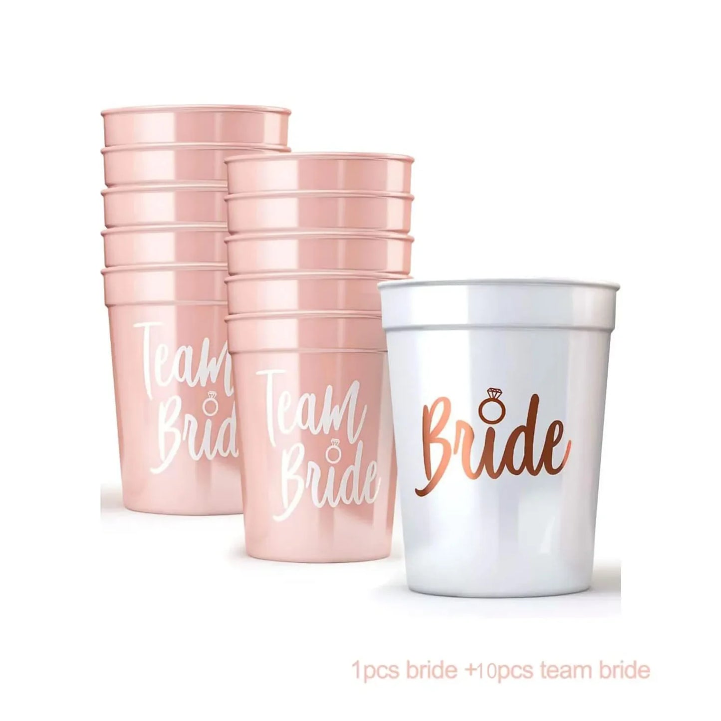 Team Bride Bachelorette Party Cups