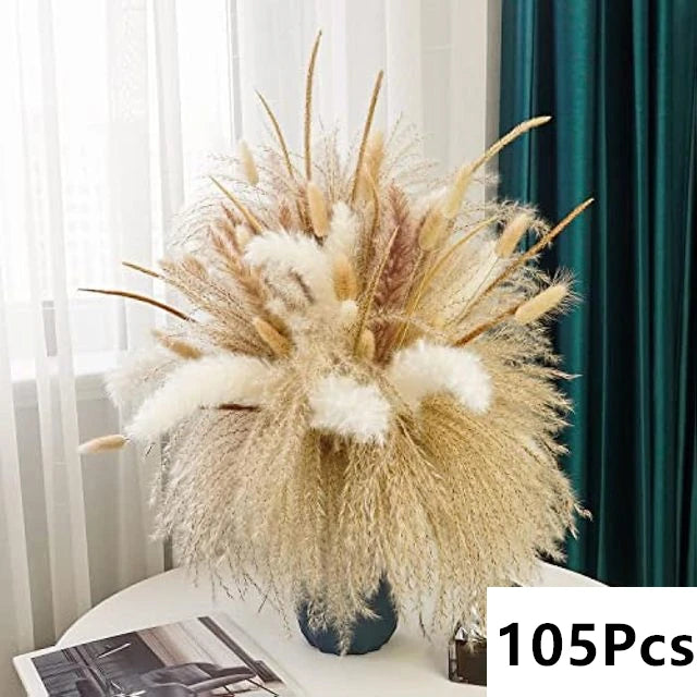 Natural Dried Pampas Grass Wedding Decor Bundle