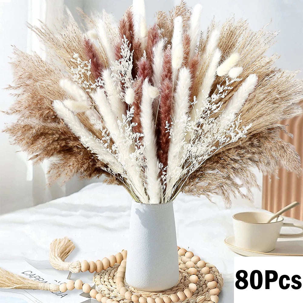 Natural Dried Pampas Grass Wedding Decor Bundle