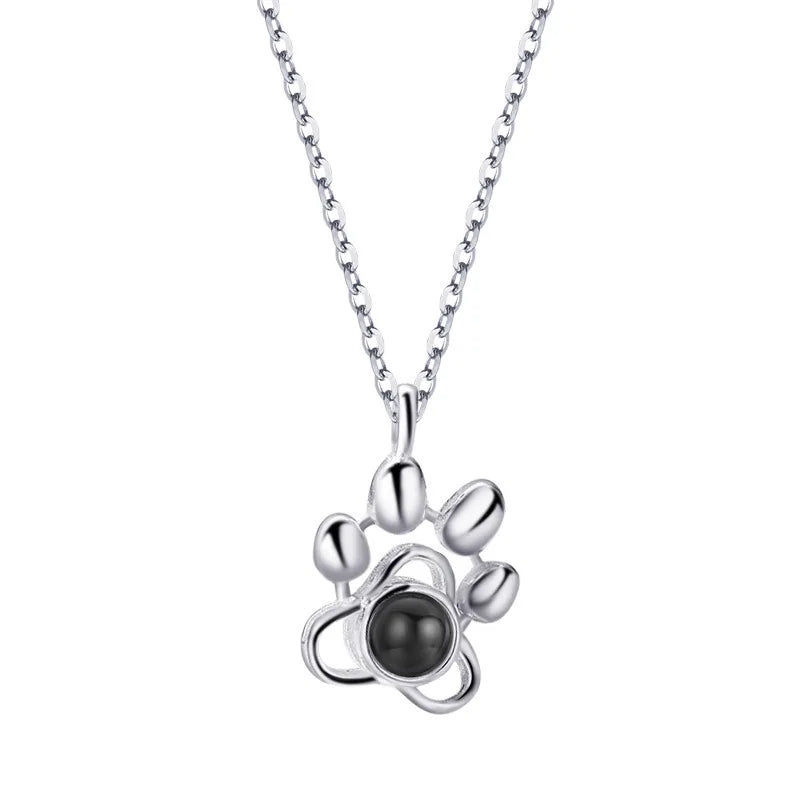 Love Heart Projection Necklace