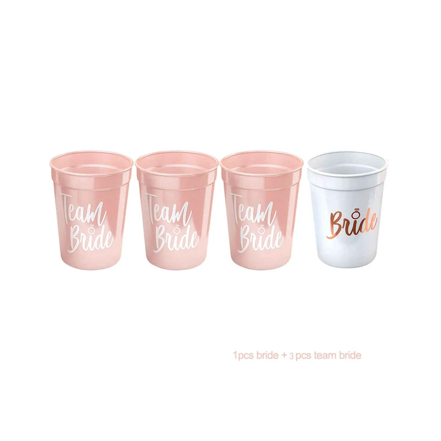 Team Bride Bachelorette Party Cups