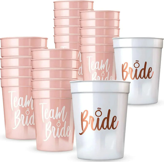 Team Bride Bachelorette Party Cups