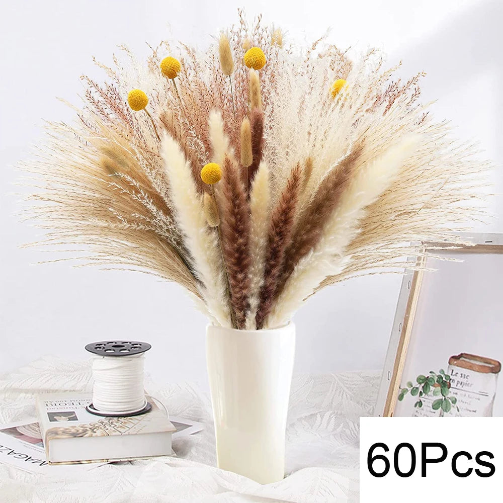 Natural Dried Pampas Grass Wedding Decor Bundle